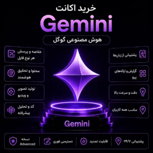 اکانت Google Gemini