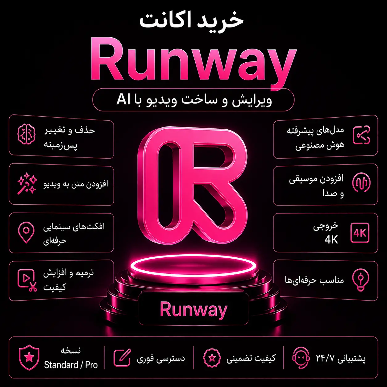 اکانت Runway